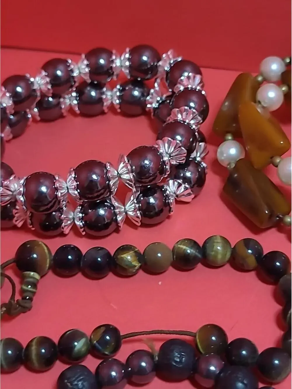 20 Vintage-Now Stretchable Beaded Bracelets